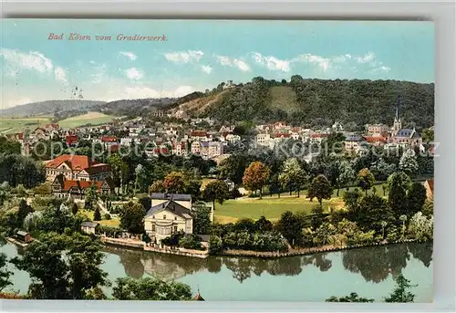 AK / Ansichtskarte Koesen_Bad Panorama vom Gradierwerk Koesen_Bad