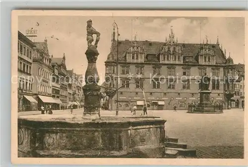 AK / Ansichtskarte Coburg Markt Regierungsgebaeude Coburg