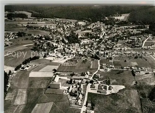 AK / Ansichtskarte Schoemberg_Schwarzwald Fliegeraufnahme Schoemberg Schwarzwald