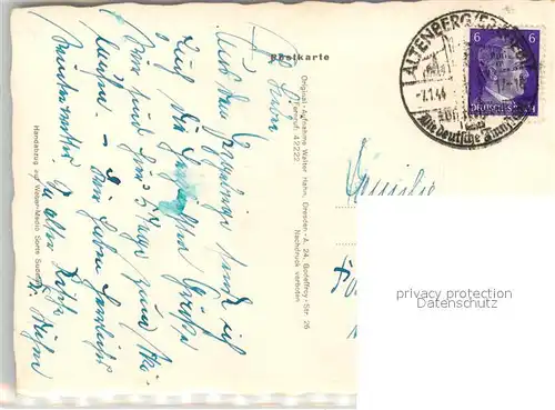 AK / Ansichtskarte Altenberg_Erzgebirge Waldschaenke Altes Raupennest Altenberg Erzgebirge