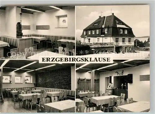 AK / Ansichtskarte Neudorf_Erzgebirge HOG Hotel Erzgebirgsklause Neudorf Erzgebirge