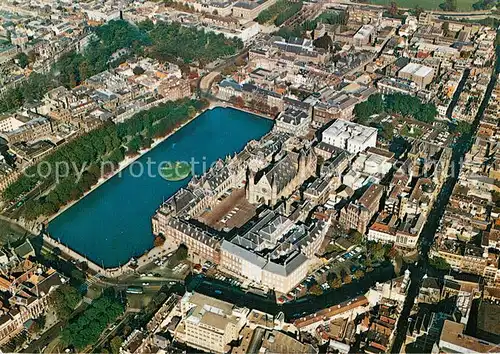 AK / Ansichtskarte Den_Haag Fliegeraufnahme Regierungsgebaeude Den_Haag