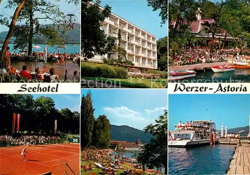 AK / Ansichtskarte Poertschach_Woerthersee Seehotel Werzer Astoria Poertschach Woerthersee