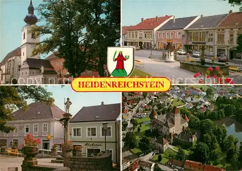 AK / Ansichtskarte Heidenreichstein Waldviertel Kirche Wasserburg Heidenreichstein