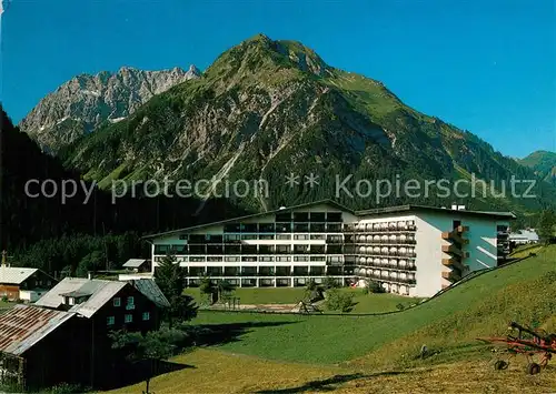 AK / Ansichtskarte Mittelberg_Kleinwalsertal Aparthotel Kleinwalsertal Mittelberg_Kleinwalsertal