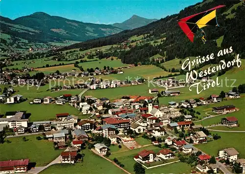 AK / Ansichtskarte Westendorf_Tirol Panorama Sessellift Nachsoellberg Westendorf_Tirol