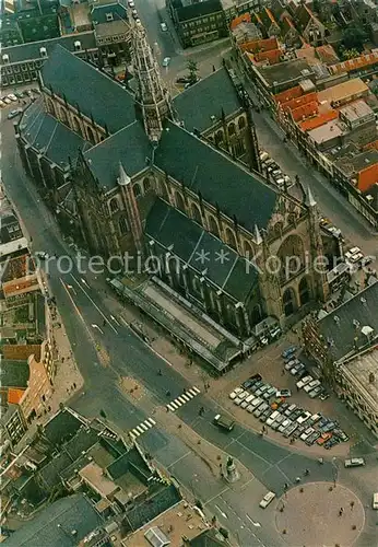AK / Ansichtskarte Haarlem Fliegeraufnahme Grote Kerk Haarlem