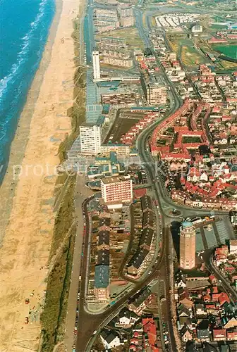 AK / Ansichtskarte Zandvoort_Holland Fliegeraufnahme Zandvoort_Holland
