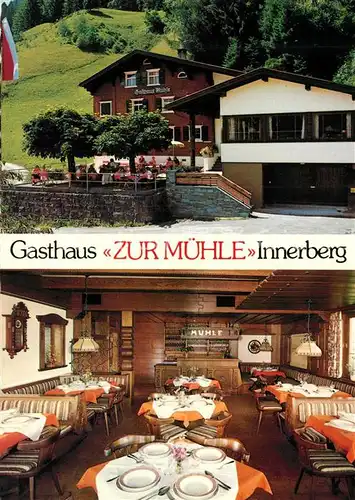 AK / Ansichtskarte Innerberg_Vorarlberg Gasthaus Zur Muehle Innerberg Vorarlberg