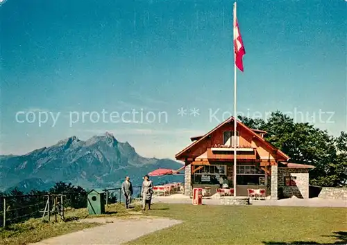 AK / Ansichtskarte Hammetschwand_Buergenstock Berghaus Hammetschwand_Buergenstock