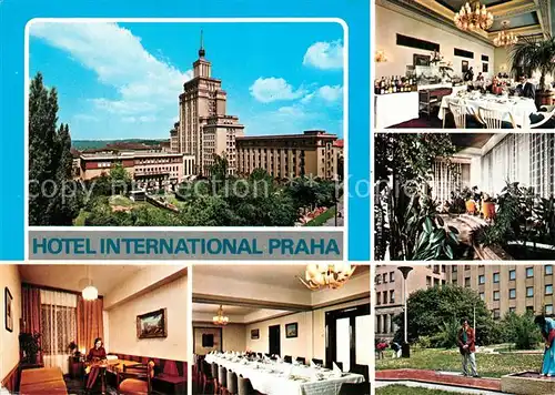 AK / Ansichtskarte Praha_Prahy_Prague Hotel International Praha_Prahy_Prague