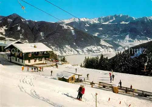 AK / Ansichtskarte Zell_See Blaikners Sonn Alm Winter Zell_See