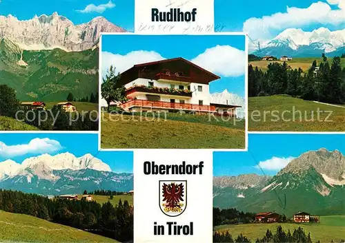 AK / Ansichtskarte Oberndorf_Tirol Rudlhof Oberndorf Tirol