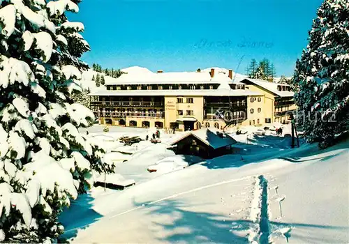 AK / Ansichtskarte Turracher_Hoehe Hotel Hochschober Winter Turracher Hoehe