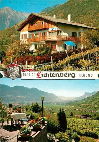 AK / Ansichtskarte Algund Pension Lichtenberg Algund