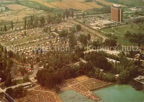 AK / Ansichtskarte Balatonfuered Fliegeraufnahme Camping Balatonfuered