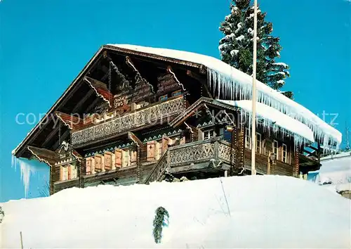 AK / Ansichtskarte Chesieres Vieux Chalet suisse a la Barboleusaz Chesieres
