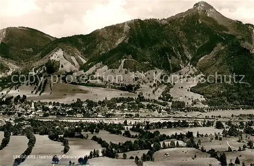 AK / Ansichtskarte Lenggries mit Geiersteig Lenggries