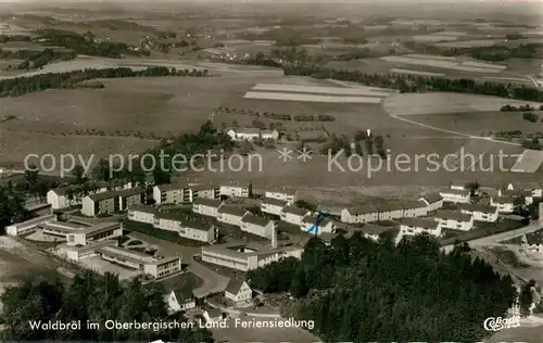 AK / Ansichtskarte Waldbroel Fliegeraufnahme Waldbroel