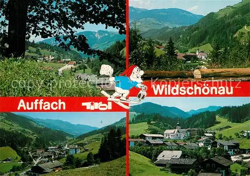 AK / Ansichtskarte Auffach Hochtal Wildschoenau Auffach