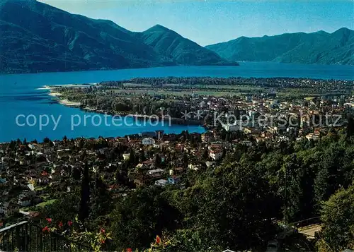 AK / Ansichtskarte Locarno_Lago_Maggiore Panorama Locarno_Lago_Maggiore