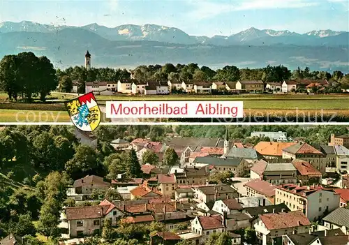 AK / Ansichtskarte Bad_Aibling Panorama Ortsansicht Bad_Aibling