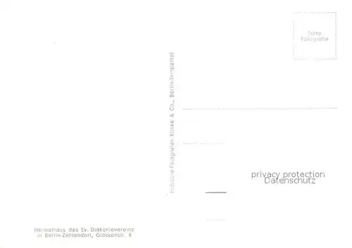 Zehlendorf_Berlin Heimathaus des Ev Diakonivereins Zehlendorf_Berlin