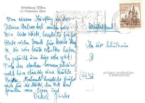 Mittelberg_Kleinwalsertal mit Widderstein Mittelberg_Kleinwalsertal