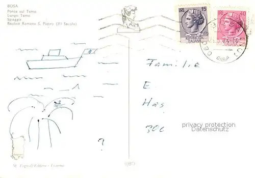 Bosa Ponte sul Temo Bosa