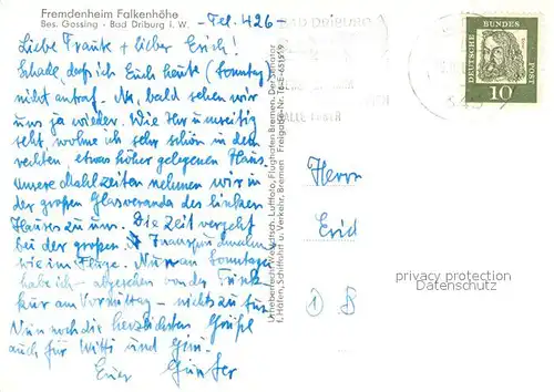 Bad_Driburg Fremdenheim Falkenhoehe Bad_Driburg