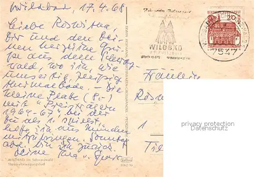 Wildbad_Schwarzwald Thermalbewegungsbad Wildbad_Schwarzwald