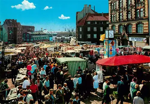 Hamburg St Pauli Fischmarkt Hamburg