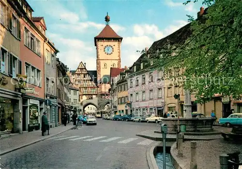 Freiburg_Breisgau Oberlinden Schwabentor Freiburg Breisgau