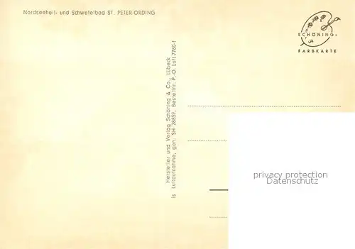 St_Peter Ording Fliegeraufnahme Strand St_Peter Ording