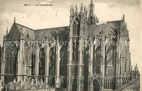 Metz_Moselle La Cathedrale Metz_Moselle