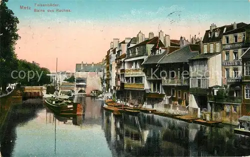 Metz_Moselle Bains des Roches Felsenbaeder Metz_Moselle