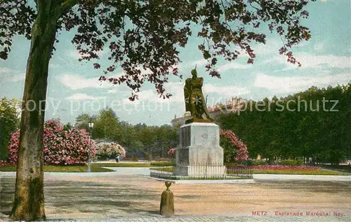 Metz_Moselle Esplanade Marechal Ney Monument Denkmal Metz_Moselle