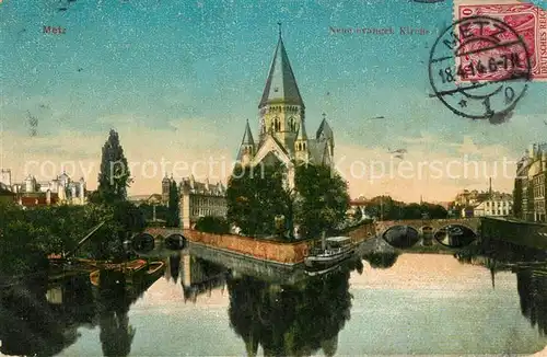 Metz_Moselle Temple Protestant Evangelische Kirche Metz_Moselle