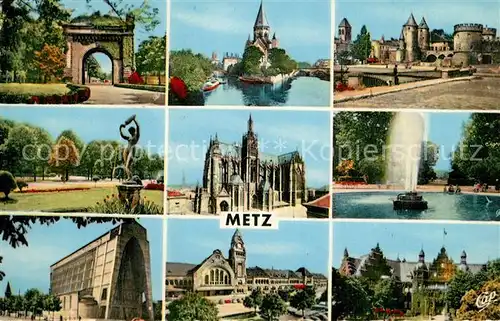 Metz_Moselle Sehenswuerdigkeiten der Stadt Metz_Moselle