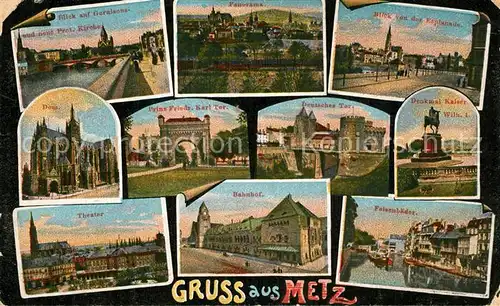 Metz_Moselle Sehenswuerdigkeiten der Stadt Metz_Moselle