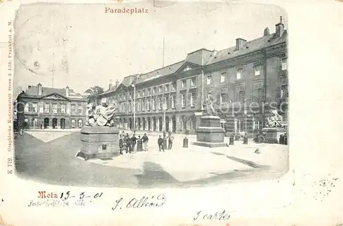 Metz_Moselle Paradeplatz Denkmal Metz_Moselle