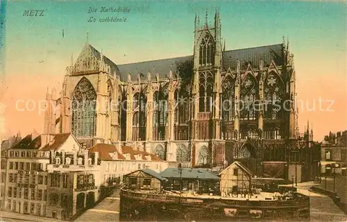 Metz_Moselle La Cathedrale Dom Metz_Moselle