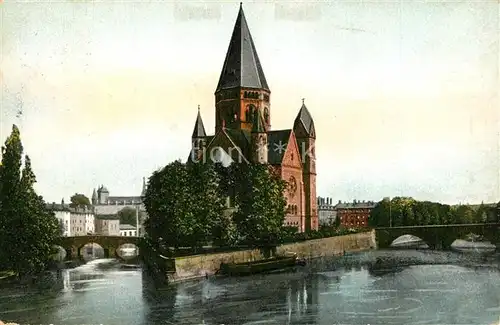 Metz_Moselle Temple Protestant Evangelische Kirche Metz_Moselle