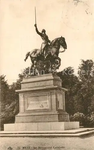 Metz_Moselle Monument Lafayette Denkmal Metz_Moselle