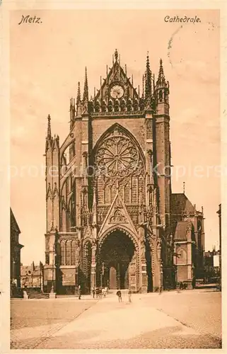 Metz_Moselle La Cathedrale Dom Metz_Moselle