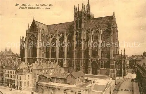 Metz_Moselle La Cathedrale Dom Metz_Moselle