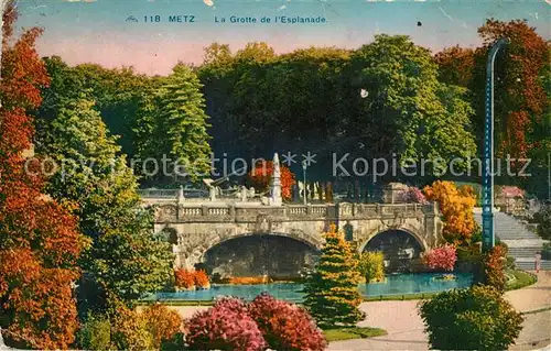 Metz_Moselle Grotte de l Esplanade Metz_Moselle