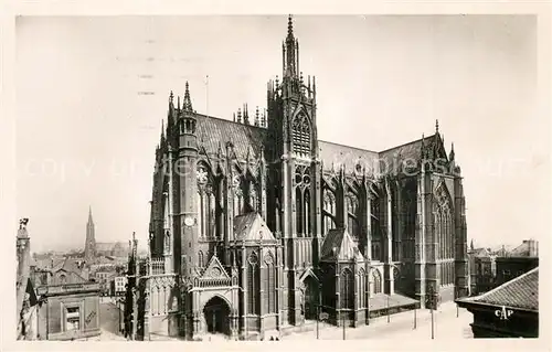Metz_Moselle La Cathedrale Dom Metz_Moselle
