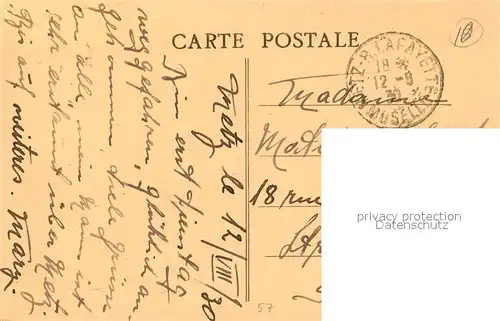 Metz_Moselle Vue generale prise de Saint Quentin Metz_Moselle