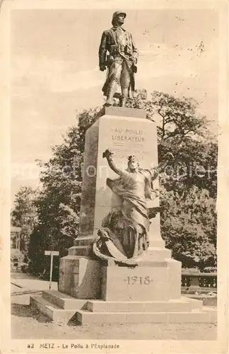 Metz_Moselle Monument du Poilu Metz_Moselle